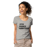 Open Source Everything Women’s Basic Organic T-Shirt