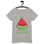 Bitcoin Melon Women’s Basic Organic T-Shirt