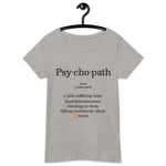 Bitcoin Psychopath Women’s Basic Organic T-Shirt