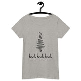 Bitcoin Christmas Hodl Hodl Hodl Women’s Basic Organic T-Shirt
