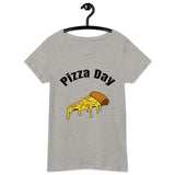 Bitcoin Pizza Day Back & Front Women’s Basic Organic T-Shirt