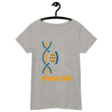 Bitcoin Orange DNA Basic Bio-T-Shirt für Frauen