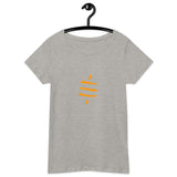 Bitcoin Satsymbol Women’s Basic Organic T-Shirt