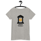 Bitcoin Unbank Yourself Women’s Basic Organic T-Shirt