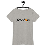 Bitcoin Freedom Women’s Basic Organic T-Shirt