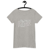 Bitcoin Chancellor Women’s Basic Organic T-Shirt