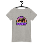 Pocket Bitcoin Honigdachs Bio-T-Shirt für Frauen