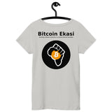 Bitcoin Ekasi Back & Front Women’s Basic Organic T-Shirt