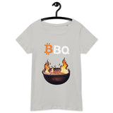 Bitcoin BBQ Basic Bio-T-Shirt für Frauen