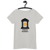 Bitcoin Unbank Yourself Women’s Basic Organic T-Shirt