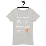 Bitcoin Hard Smart Labor Women’s Basic Organic T-Shirt