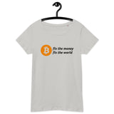 Bitcoin Fix the Money Women’s Basic Organic T-Shirt