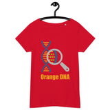 Bitcoin Orange DNA Women’s Basic Organic T-Shirt