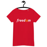 Bitcoin Freedom Women’s Basic Organic T-Shirt