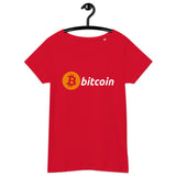 Bitcoin Basic Bio-T-Shirt für Frauen