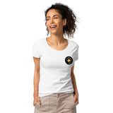 Bitcoin Ekasi Back & Front Women’s Basic Organic T-Shirt
