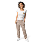Bitcoin Ekasi Back & Front Women’s Basic Organic T-Shirt