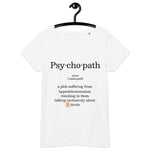 Bitcoin Psychopath Basic Bio-T-Shirt für Frauen