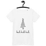 Bitcoin Weihnachten Hodl Hodl Hodl Basic Bio-T-Shirt für Frauen