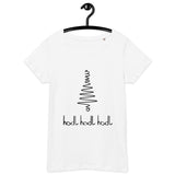 Bitcoin Christmas Hodl Hodl Hodl Women’s Basic Organic T-Shirt
