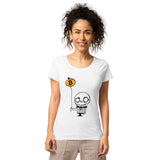 Bitcoin Halloween Women’s Basic Organic T-Shirt