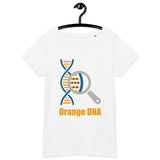 Bitcoin Orange DNA Women’s Basic Organic T-Shirt