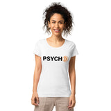 Bitcoin Psycho Basic Bio-T-Shirt für Frauen