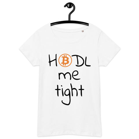 Bitcoin HODL Basic Bio-T-Shirt für Frauen