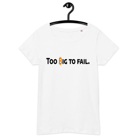 Bitcoin BIG Basic Bio-T-Shirt für Frauen
