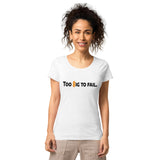 Bitcoin BIG Basic Bio-T-Shirt für Frauen