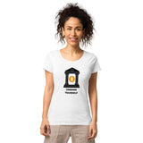 Bitcoin Unbank Yourself Women’s Basic Organic T-Shirt