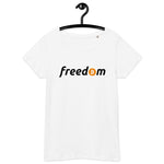 Bitcoin Freedom Women’s Basic Organic T-Shirt