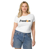 Bitcoin Freedom Women’s Basic Organic T-Shirt