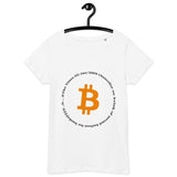 Bitcoin Symbol Basic Bio-T-Shirt für Frauen
