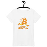 Running Bitcoin Women’s Basic Organic T-Shirt
