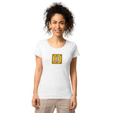 Super Bitcoin Stack Sats Women’s Basic Organic T-Shirt
