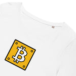 Super Bitcoin Stack Sats Women’s Basic Organic T-Shirt