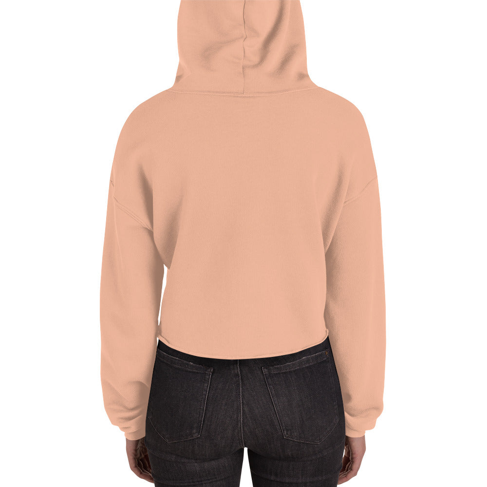Les Femmes Orange Cropped | Bitcoin Hoodie