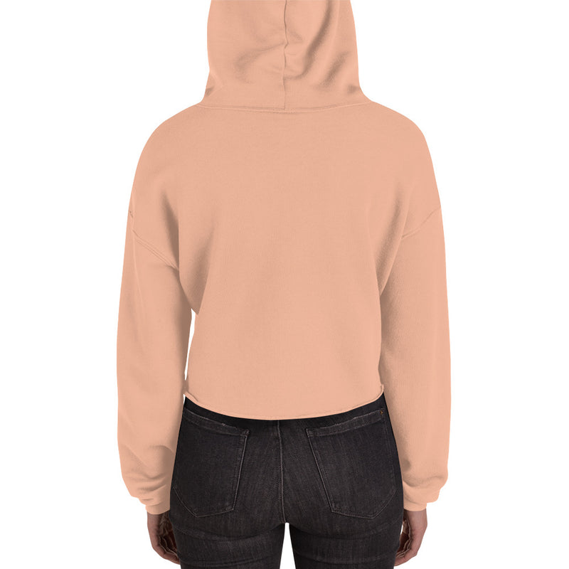 Les Femmes Orange Cropped | Bitcoin Hoodie