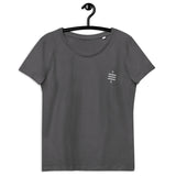Satsymbol Embroidered Women's Organic Cotton T-Shirt