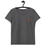 Forever Laura Embroidered Women's Organic Cotton T-Shirt