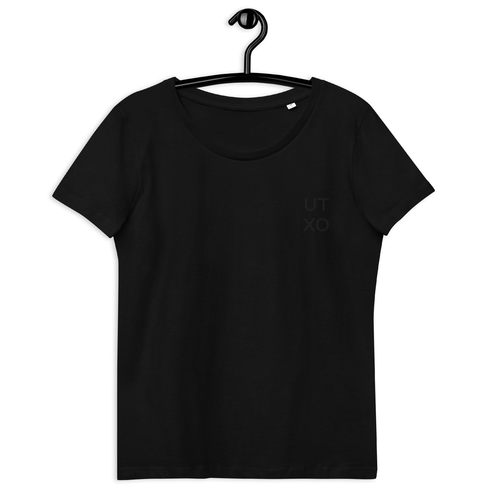 UTXO Embroidered Women's Organic Cotton | Bitcoin T-Shirt