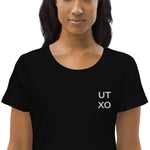 UTXO Embroidered Women's Organic Cotton T-Shirt