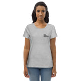 Open Source Everything Embroidered Women's Organic Cotton T-Shirt