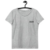 Satoshi Nakamoto Embroidered Women's Organic Cotton T-Shirt