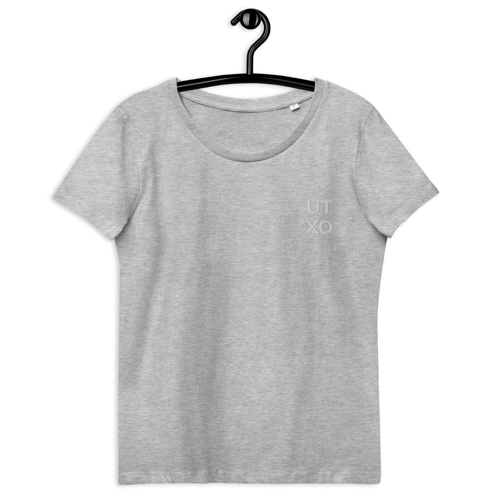 UTXO Embroidered Women's Organic Cotton | Bitcoin T-Shirt