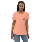 Infinity Divided by 21 Mio Knut Svanholm Embroidered Women's Organic Cotton T-Shirt