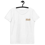 Bitcoin Runners Embroidered Women's Organic Cotton T-Shirt