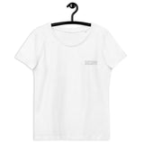 Satoshi Nakamoto Embroidered Women's Organic Cotton T-Shirt