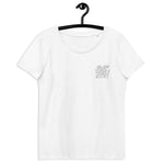 Plebstyle Titan Wallet Embroidered Women's Organic Cotton T-Shirt